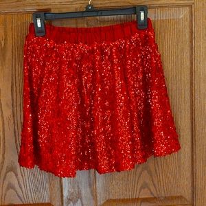 Kids sequin skirt